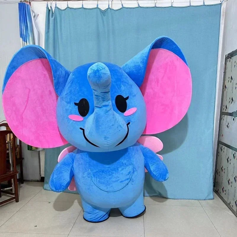 Dresses - Reuze opblaasbaar Dumbo olifant mascotte kostuum