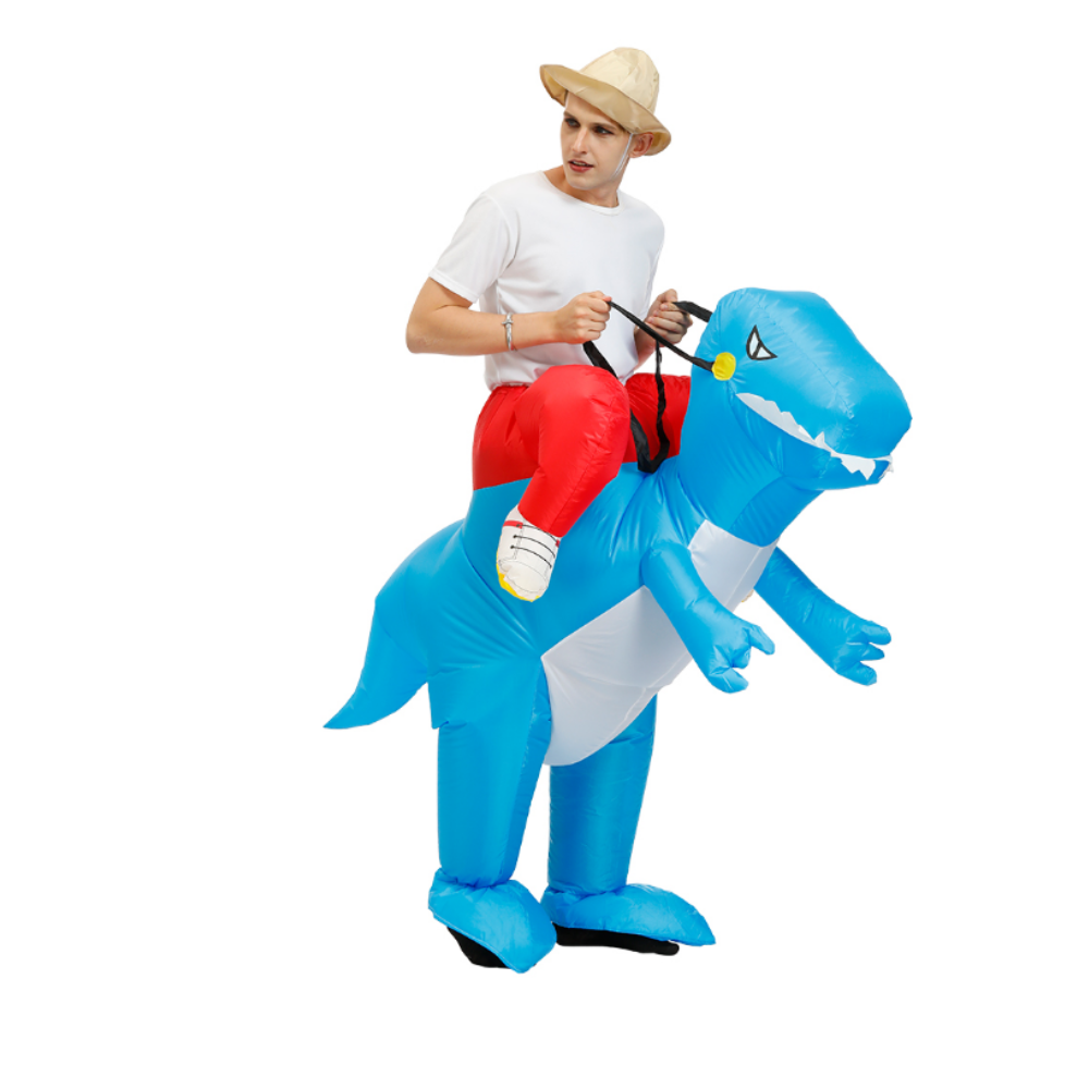 Opblaasbaar dinosauruskostuum  - Dresses recensie en prijs