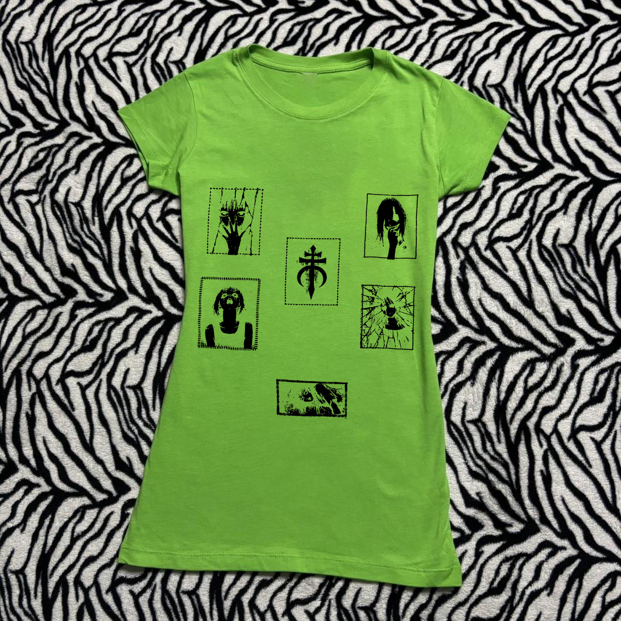 2000s Vintage Dames Crop Top P - Y2K Graphic Baby Tee Crop recensie en prijs