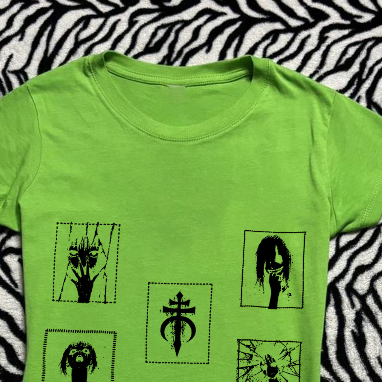 2000s Vintage Dames Crop Top P - Y2K Graphic Baby Tee Crop recensie en prijs
