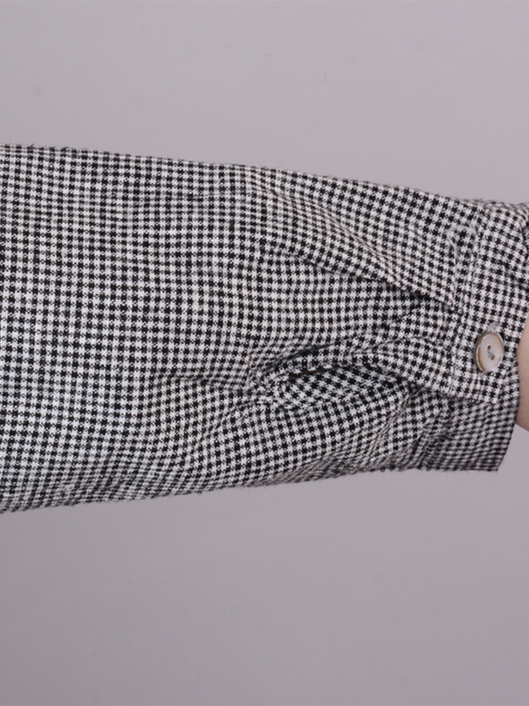 Damesjurk met lange mouwen, ka - Korean Style A Line Shirt Dress recensie en prijs