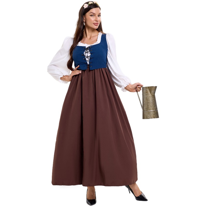 Dames Vintage Boerenkostuum Vi - Skirts recensie en prijs